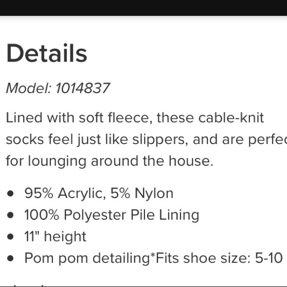 UGG Fleece Lined Pom Pom Socks Cozy Boot Cute Soft Womens Girls Glitter New - Picture 6 of 8